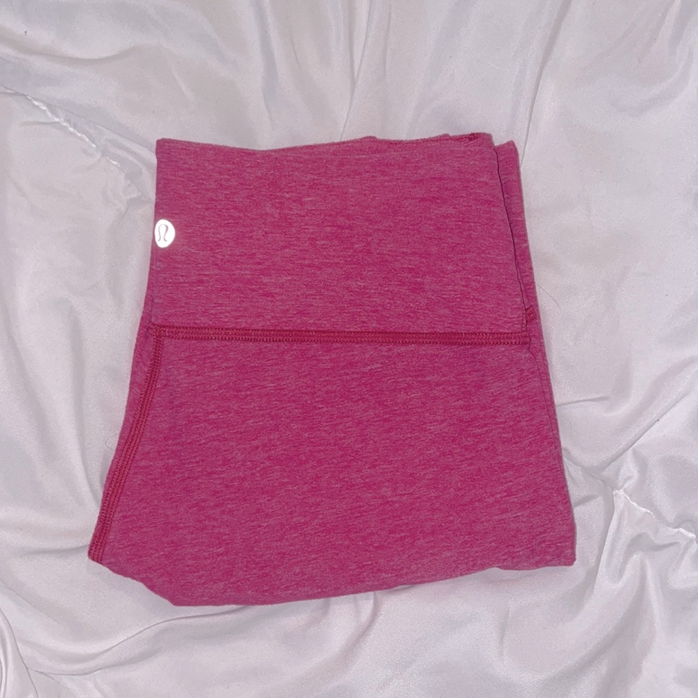 pink lululemon leggings
